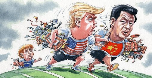 اثناء سباق الصين وأمريكا  تتحول الصين إلى ولايات متحدة جديدة